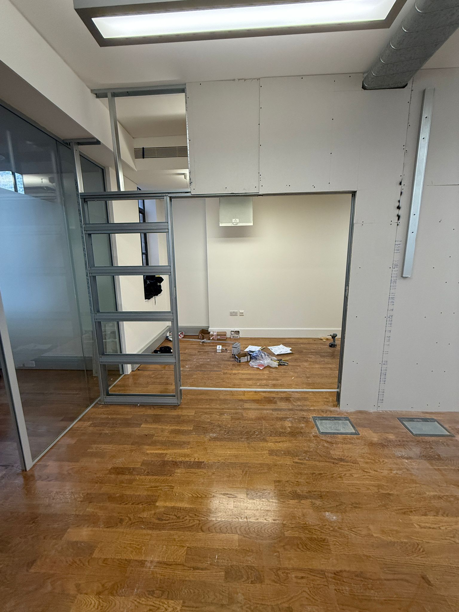 Partitioning installation